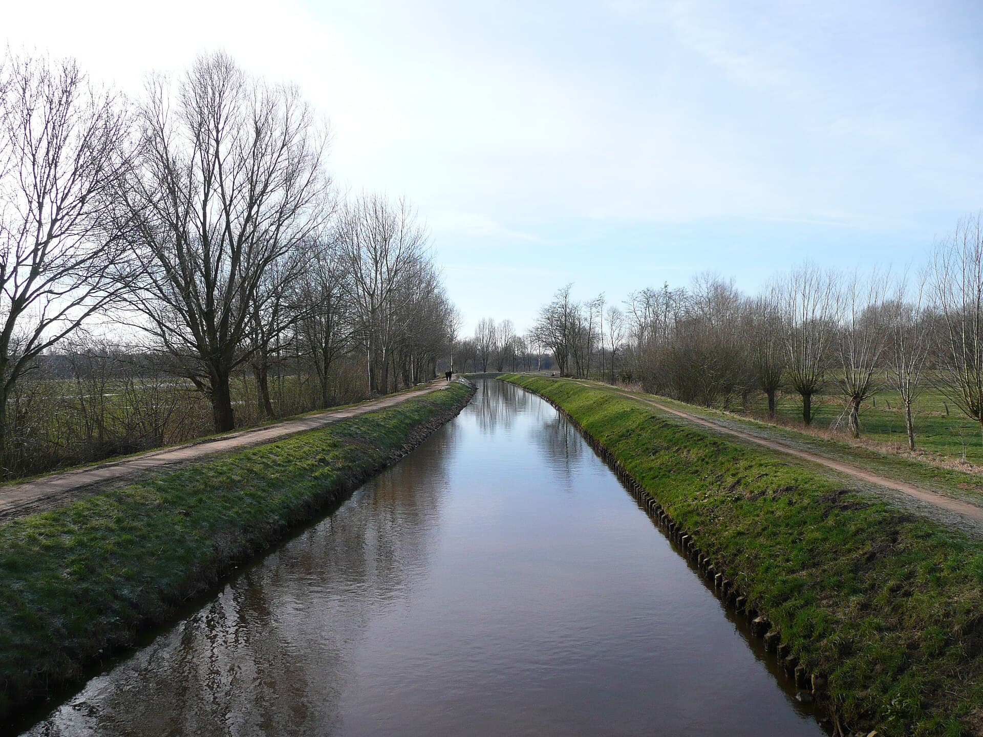 Fluss Delme in Delmenhorst
