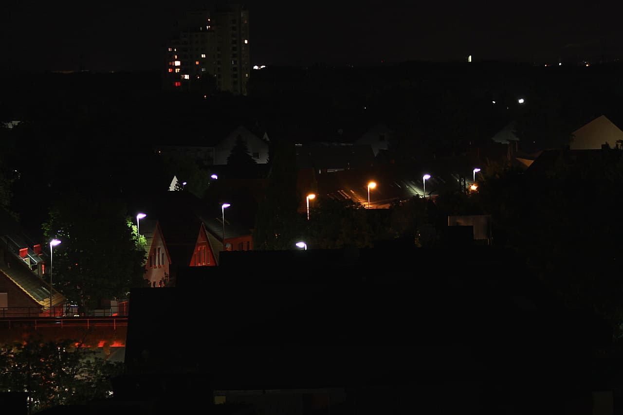 Innenstadt bei Nacht